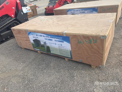 2026 SKLP SK-ZP20 20 ft x 30 ft All-Steel Enclosed Cochera (Unused)