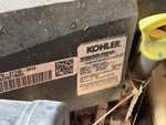 Engine with Emission Label