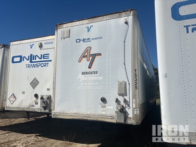2008 Vanguard 53 ft x 102 in T/A Van Trailer