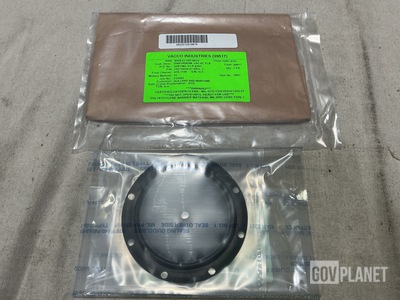 (7) Vacco Industries V5C10024-01 Flat Valve Diaphragms