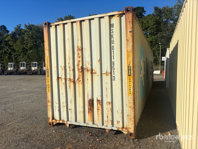 40ft Container With Rack 2007 40 ft High Cube Storage Container for Sale in MD