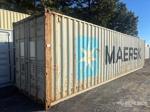 40ft Container With Rack 2007 40 ft High Cube Storage Container for Sale in MD