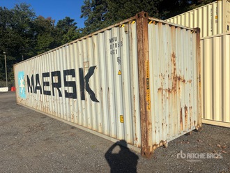 40ft Container With Rack 2007 40 ft High Cube Storage Container for Sale in MD