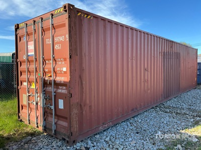 2010 40 ft High Cube Storage Container
