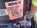 Engine with Emission Label