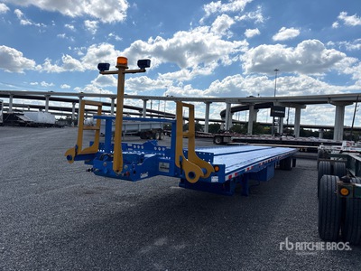 2016 Landoll 343 42 ft S/A Sliding Axle Trailer