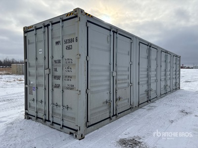 2026 40 ft High Cube Multi-Door Storage Container