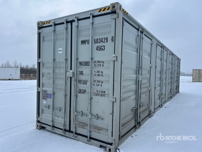 2026 40 ft High Cube Multi-Door Storage Container
