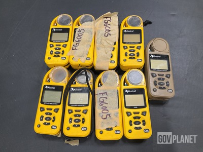 (9) Kestrel Wind & Weather Meters