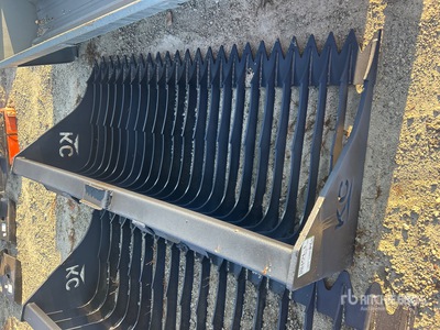 2026 Kit Containers Skid steer skeleton bucket スキッドステア付属部品