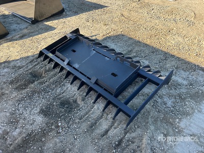 2026 Kit Containers QT-RR-70 70 in Skid Steer Root Rake
