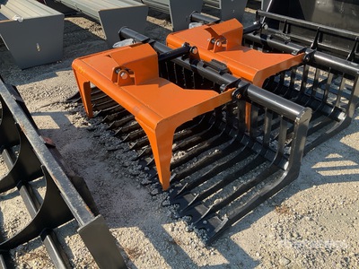 2026 Kit Containers QT-SG-S76-V3 Skid Steer Grapple (Unused)