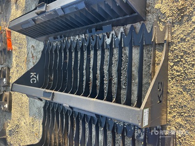 2026 Kit Containers Skid steer skeleton bucket スキッドステア付属部品