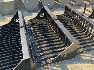 2026 Kit Containers QT-SB-L76-V3 Skid Steer Skeleton Bucket (Unused)
