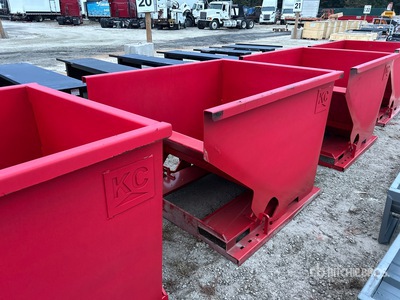 2026 Kit Containers 2.0YFT-SDH 5 ft 2.5 in Self-Dumping Hopper