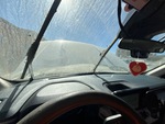Cab with Windshield Wipers Operational