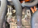 Engine with A/C Compressor