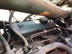 Engine with Emission Label