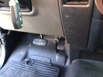 Cab with Kontrola hamulca
