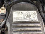 Engine with Emission Label
