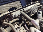Engine with Radiator