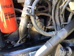 Engine with Air Compressor