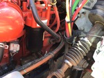 Engine with Air Compressor