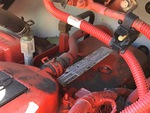 Engine with Emission Label