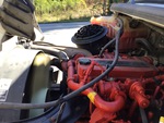 Engine with Cooling System Leaks