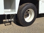 Underbody with Right Rear Drive Tires
