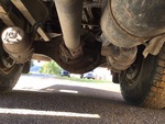 Underbody with Rear Drive Axle