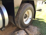 Underbody with Left Rear Drive Tires