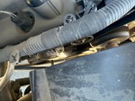 Engine with A/C Compressor