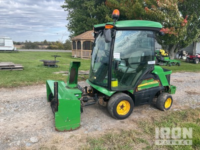 John Deere 1575 4WD Snow blower w/ push blade utiliteit Tractor