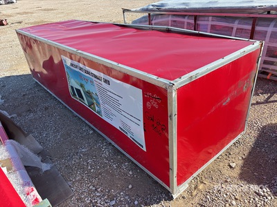 2026 SKLP SK-S5025 25 ft x 50 ft Metal Storage Building (Unused)