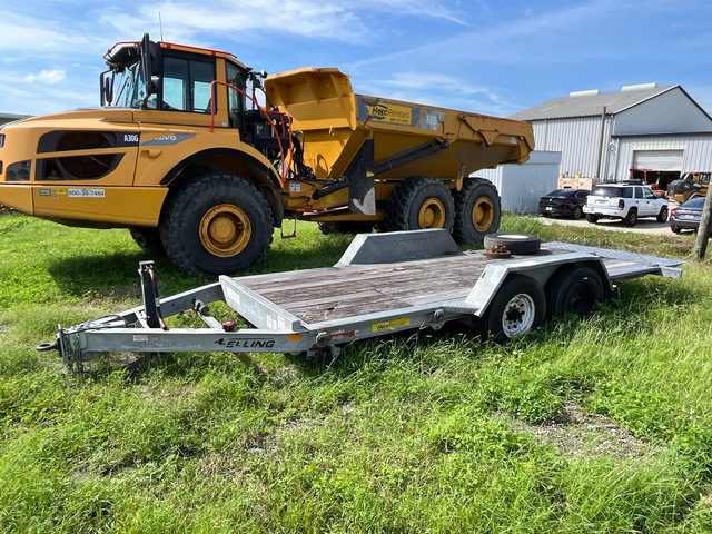 2017 Felling FT-14IT-I-G 18 ft T/A Tilt Deck Trailer
