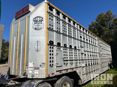 2014 Merritt 52 ft T/A Livestock Trailer