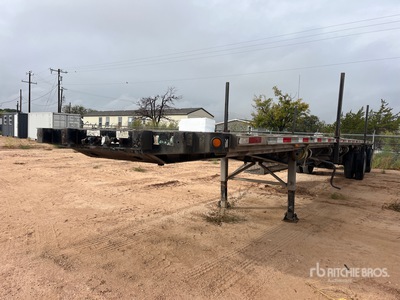 1995 Fontaine LFTW-5-8048SLAW 48 ft T/A Spread Axle Flatbed Trailer
