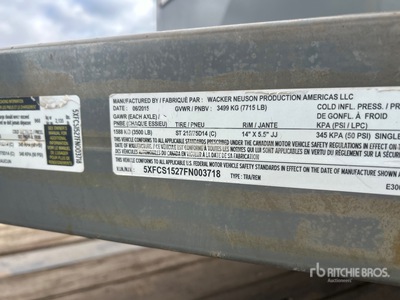 2015 Wacker Neuson E3000 Ground Heater