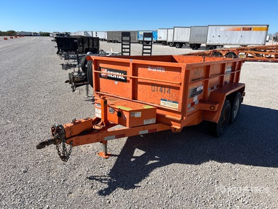 2018 Snake River 10 ft T/A Dump Utility Trailer