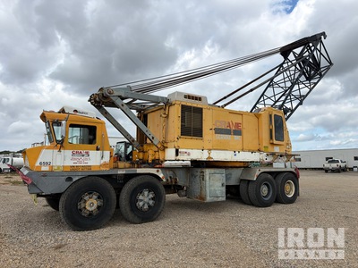 1980 American 8460 165 ton 8x4 Lattice-Boom Truck Crane