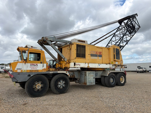 1980 American 8460 165 ton 8x4 Lattice-Boom Truck Crane