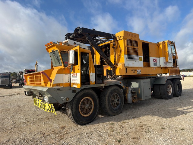 1981 American 8460 165 ton 8x4 Lattice-Boom Truck Crane (Inoperable)