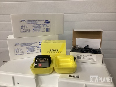 Zoll 8700-0600-01 Power Infuser Miniature Rapid IV Infusion Pump
