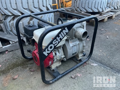 2020 Koshin KTH-80S Skid-Mounted Water Pump