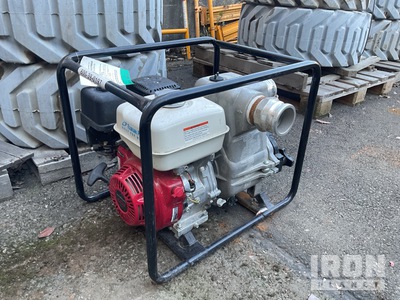 2022 Tsurumi EPT3-80HA Skid-Mounted Water Pump