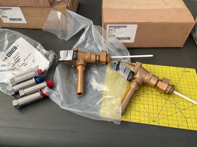 (4) Safety Relief Valves & (4) Check Valves