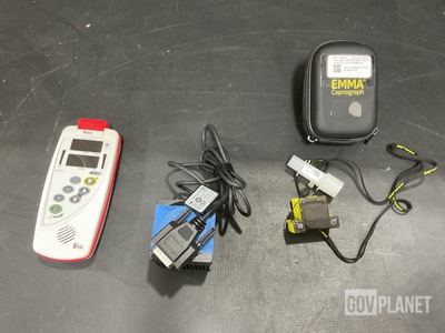(1) Pulse Oximeter, (1) Thermal Sensor, (1) Capnograph & Assorted Items