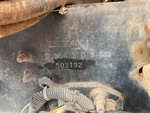 General Appearance with Frame Stamp Serial Number/VIN Photo