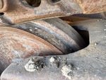 Undercarriage with Left Front Idler